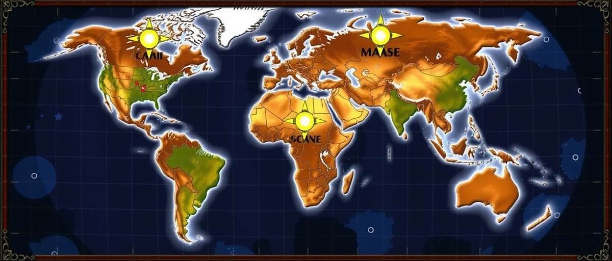 The Vast Mythological World of Star Anise Emperor Star Anise Emperor Game World Map